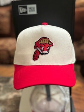 Cleveland Indians Throwback Logo SnapBack Hat